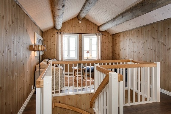 Inspirasjonsbilde fra Tyrihans hytte bygget for kunde på Hafjell Galleribilde