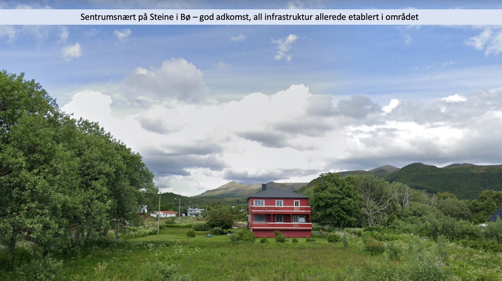 Ligger i et område med etablert infrastruktur Galleribilde