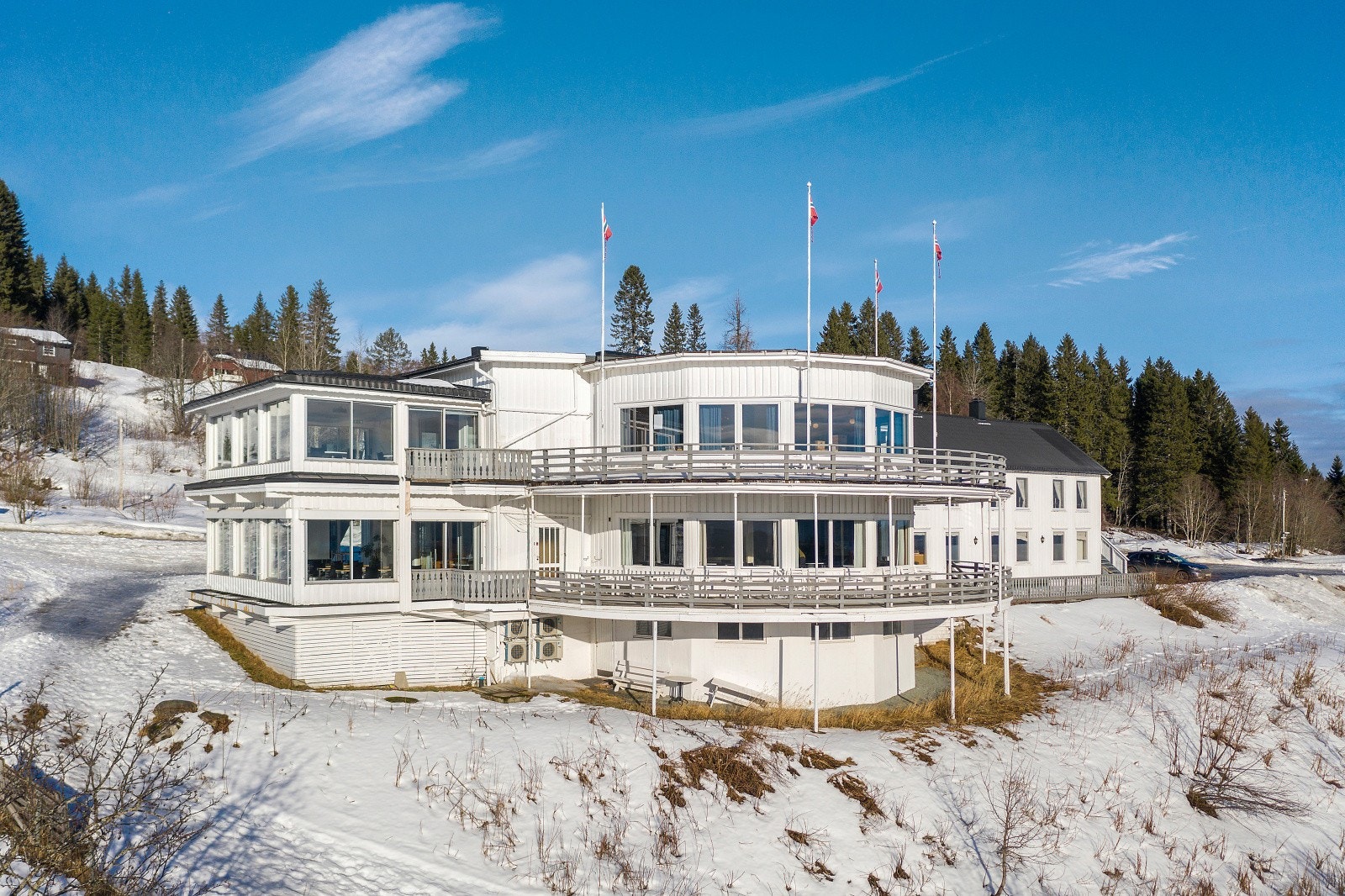 Fasade mot sørøst. Galleribilde