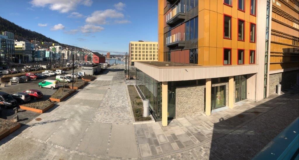 Fasade mot Verftsplassen Galleribilde