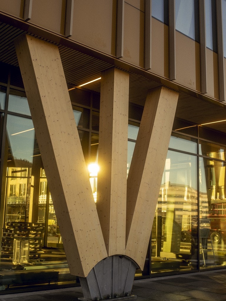 Detalj av bærekonstruksjon Galleribilde