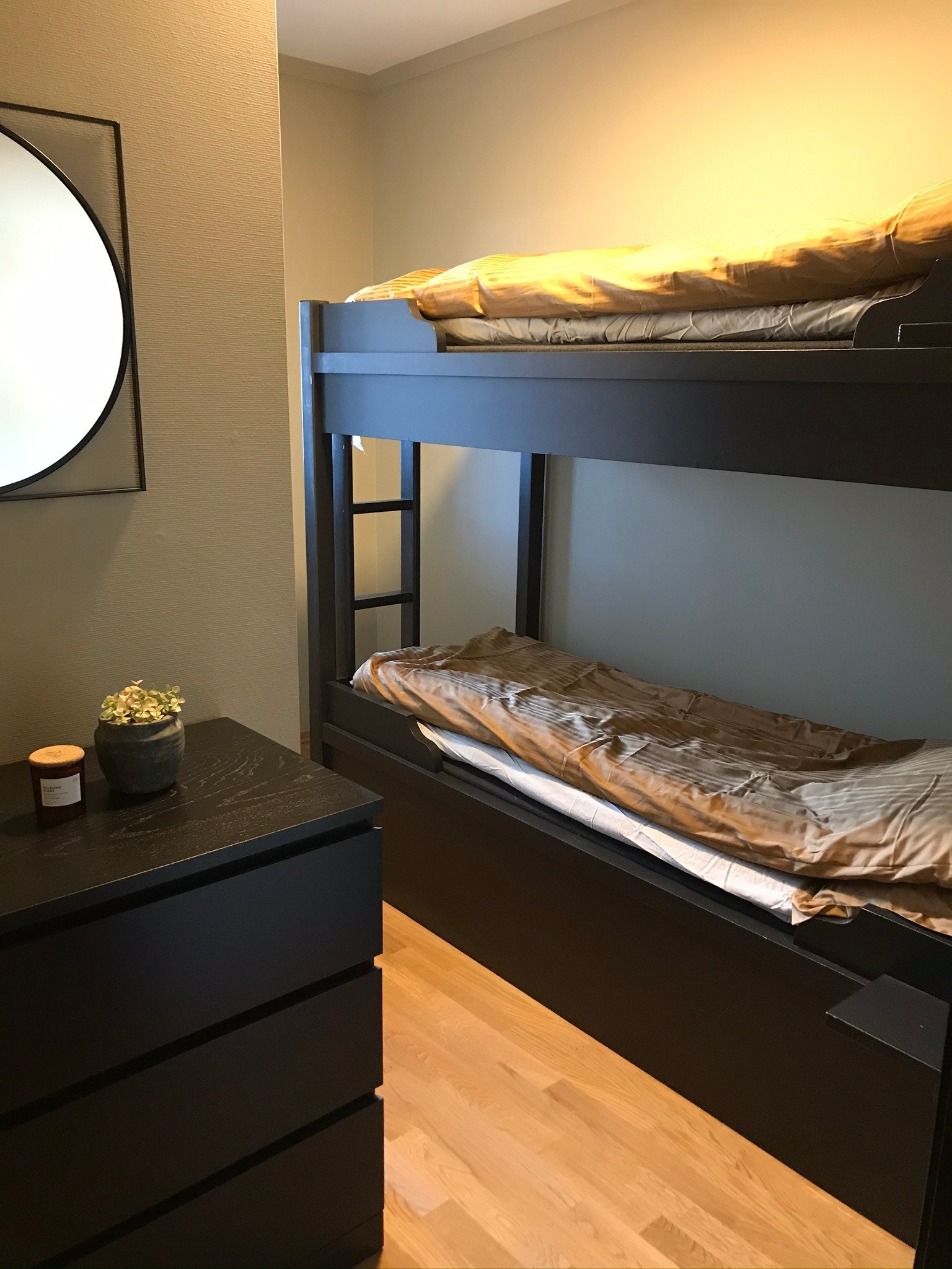 Soverom med køyeseng Galleribilde