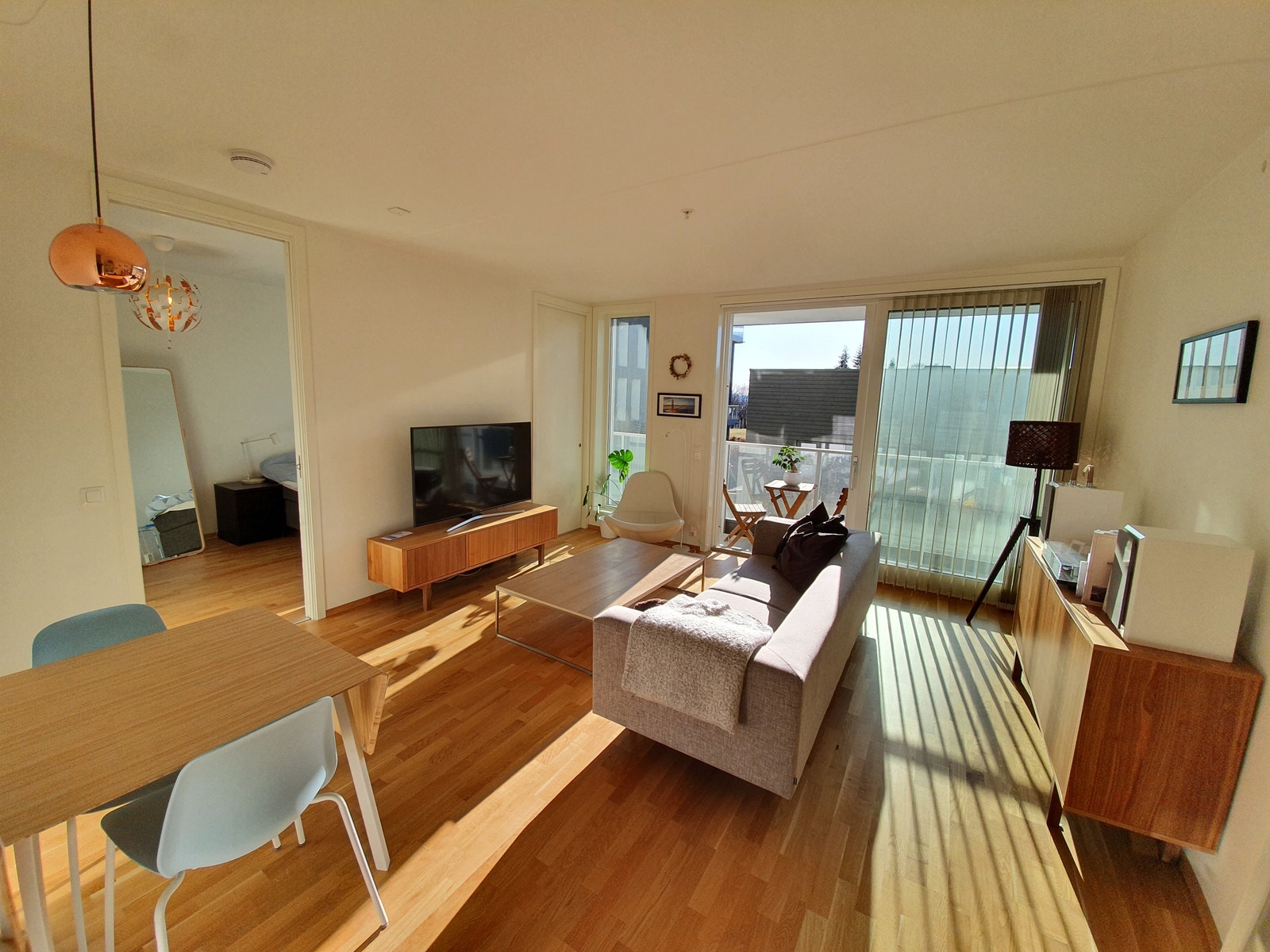 Romslig stue Galleribilde