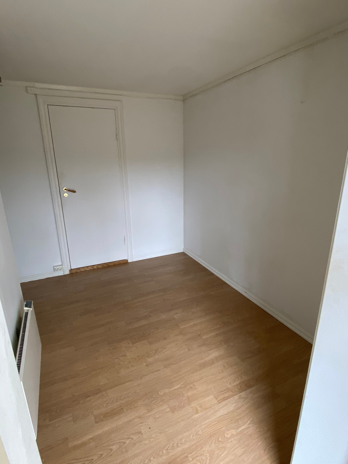 Romslig entre med inngang til bod/ disponibelt rom Galleribilde