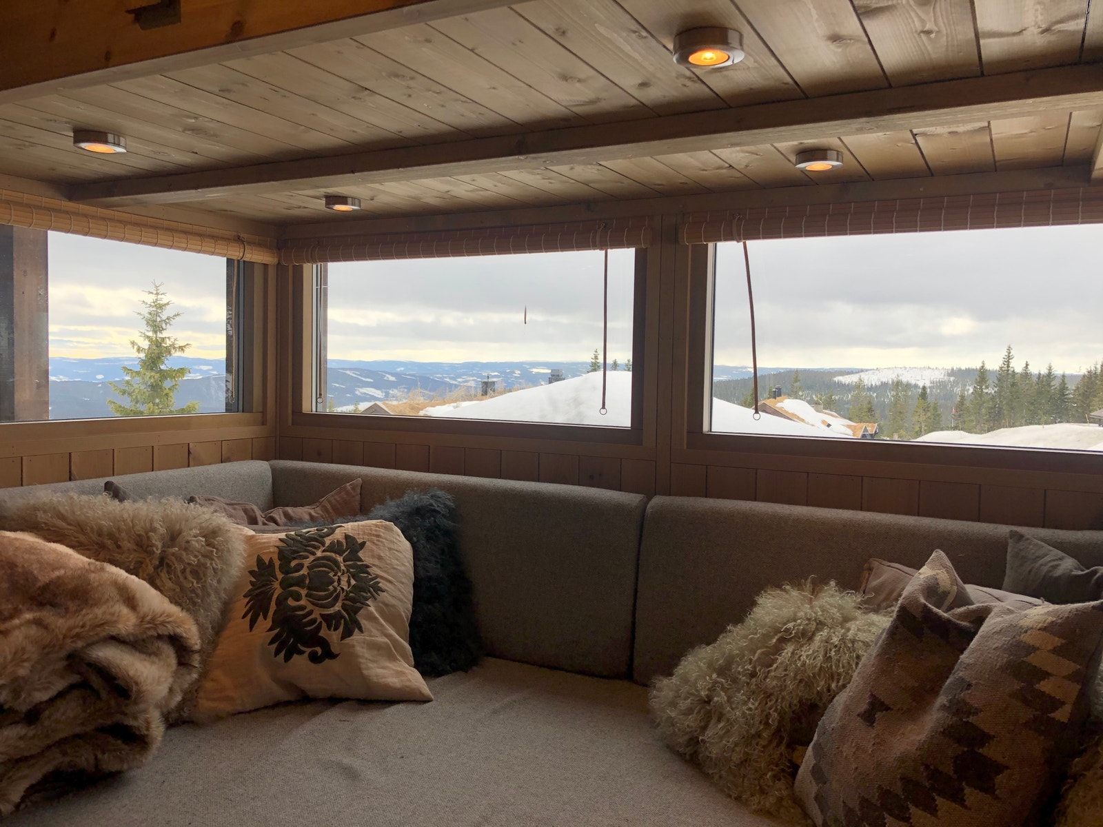 Dagseng med utsikt Galleribilde