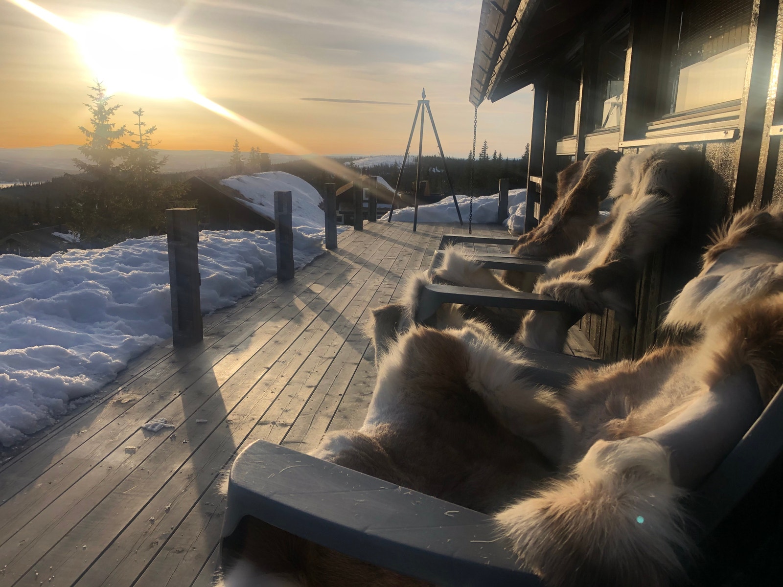 En plass i solveggen Galleribilde