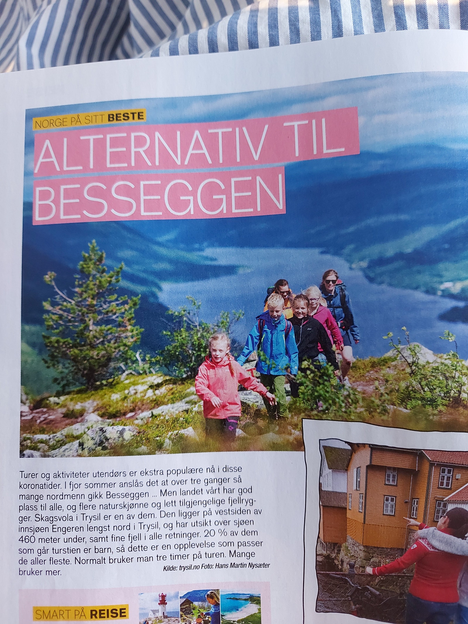 Skagsvola, omtalt i ukeblad Galleribilde