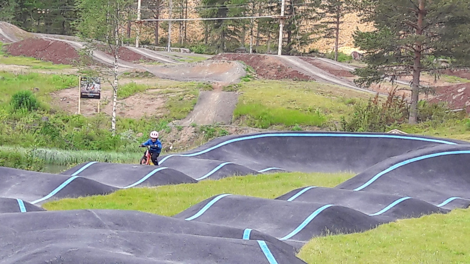 Mange morsomme sykkelbaner for barn og voksne i Trysilfjellet Galleribilde