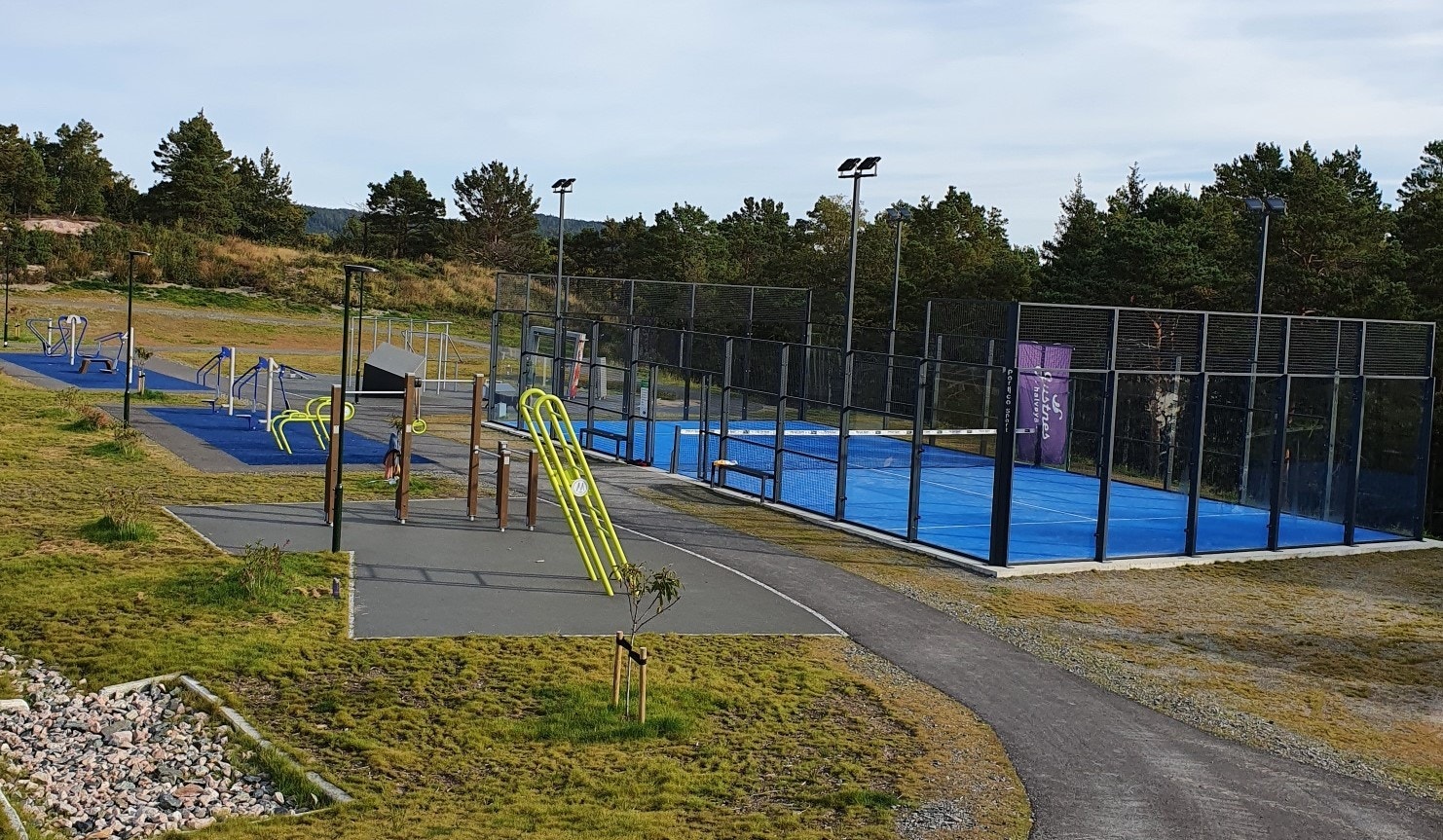 Tennisbane Galleribilde