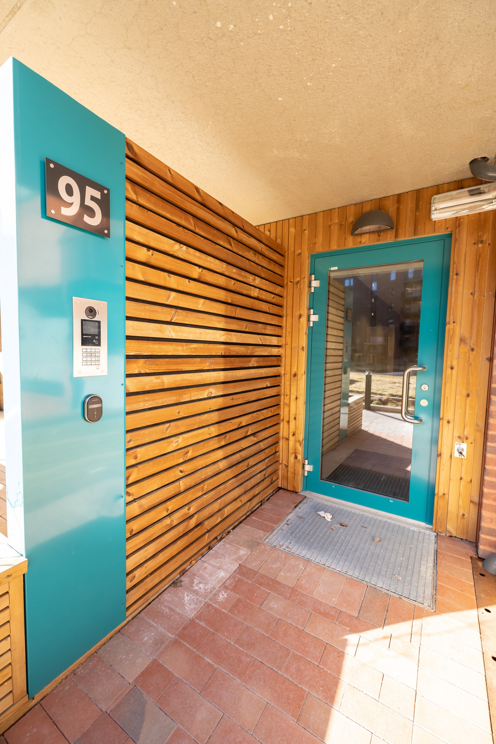 Entré fra sydside blokk Galleribilde