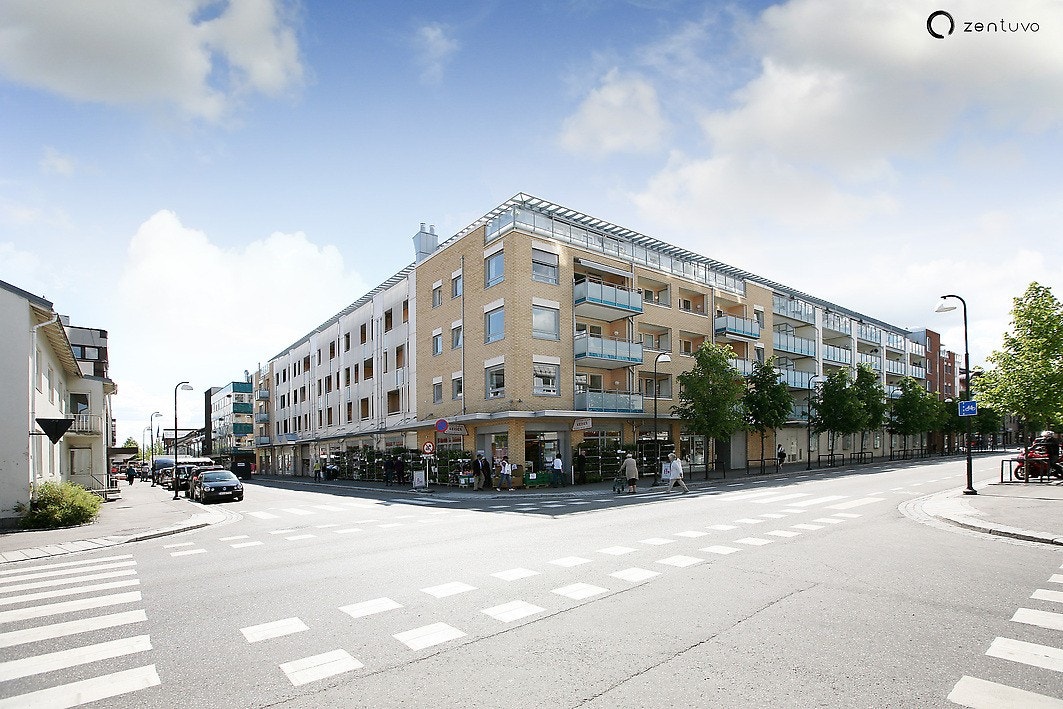 Del av fasade Galleribilde