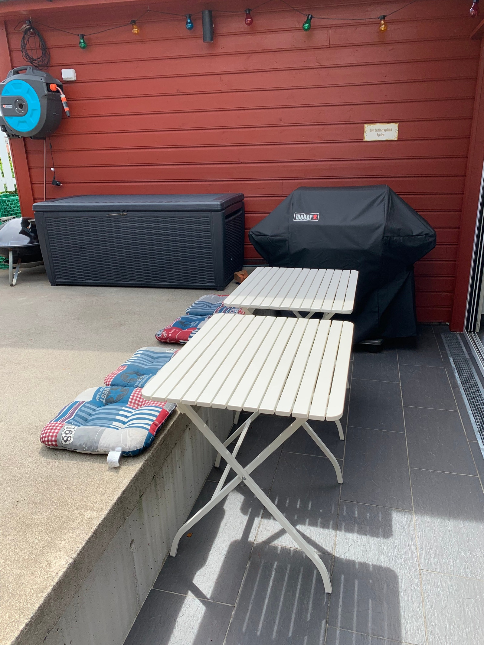 Skjermet bakhage Galleribilde