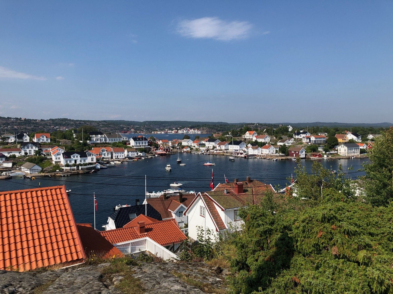 Lyngør sett fra Lyngørsida Galleribilde