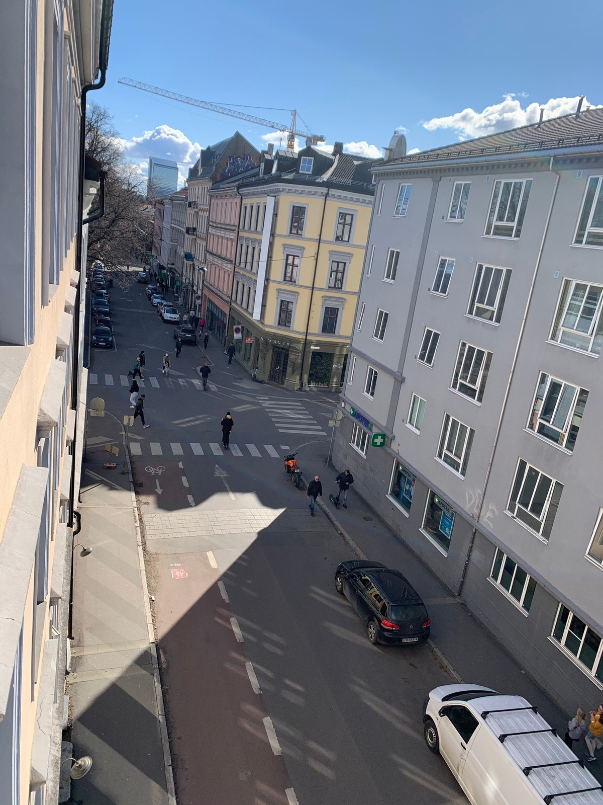 Utsikt fra stuen Galleribilde