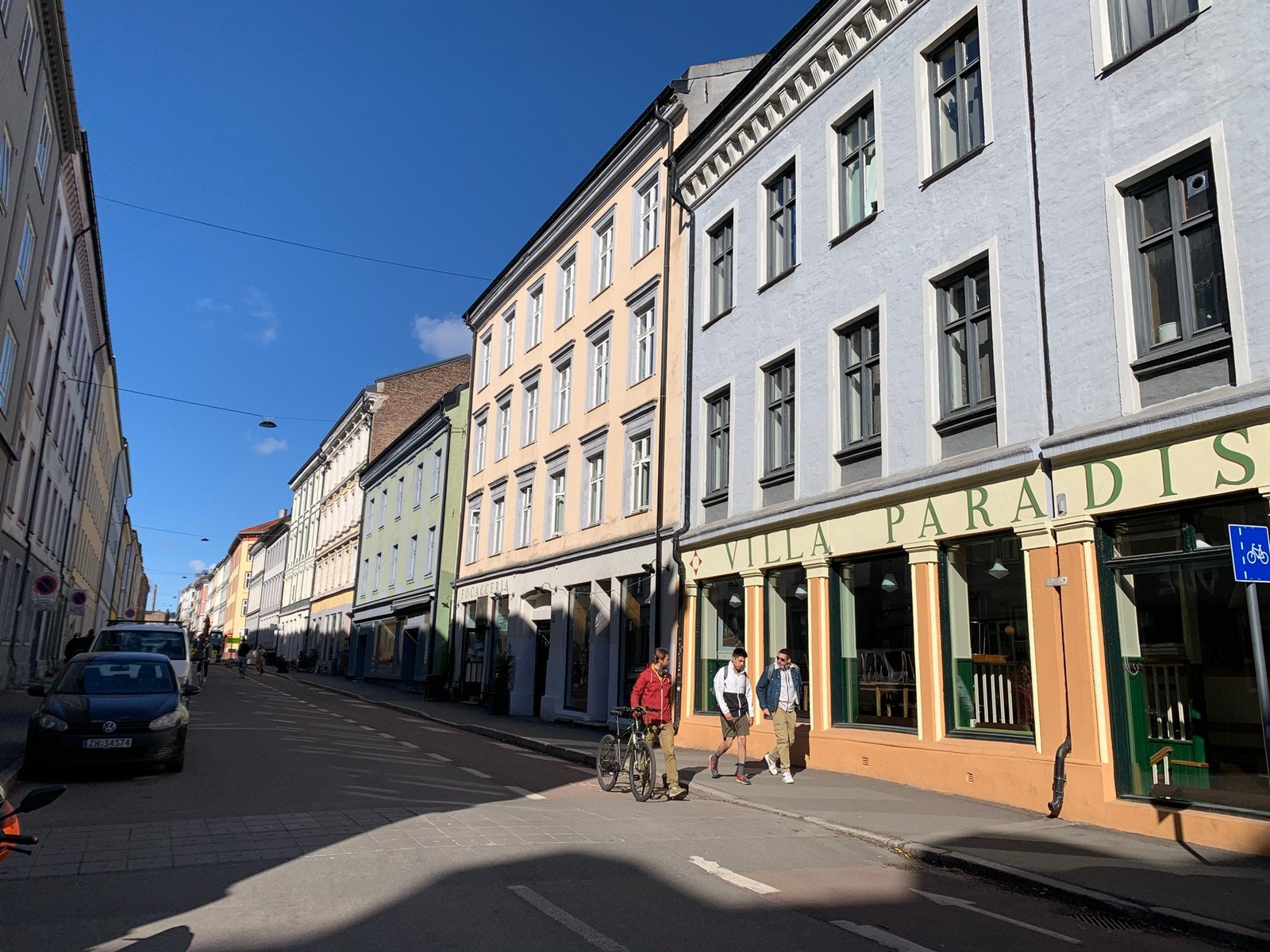 Markveien rolig gate Galleribilde