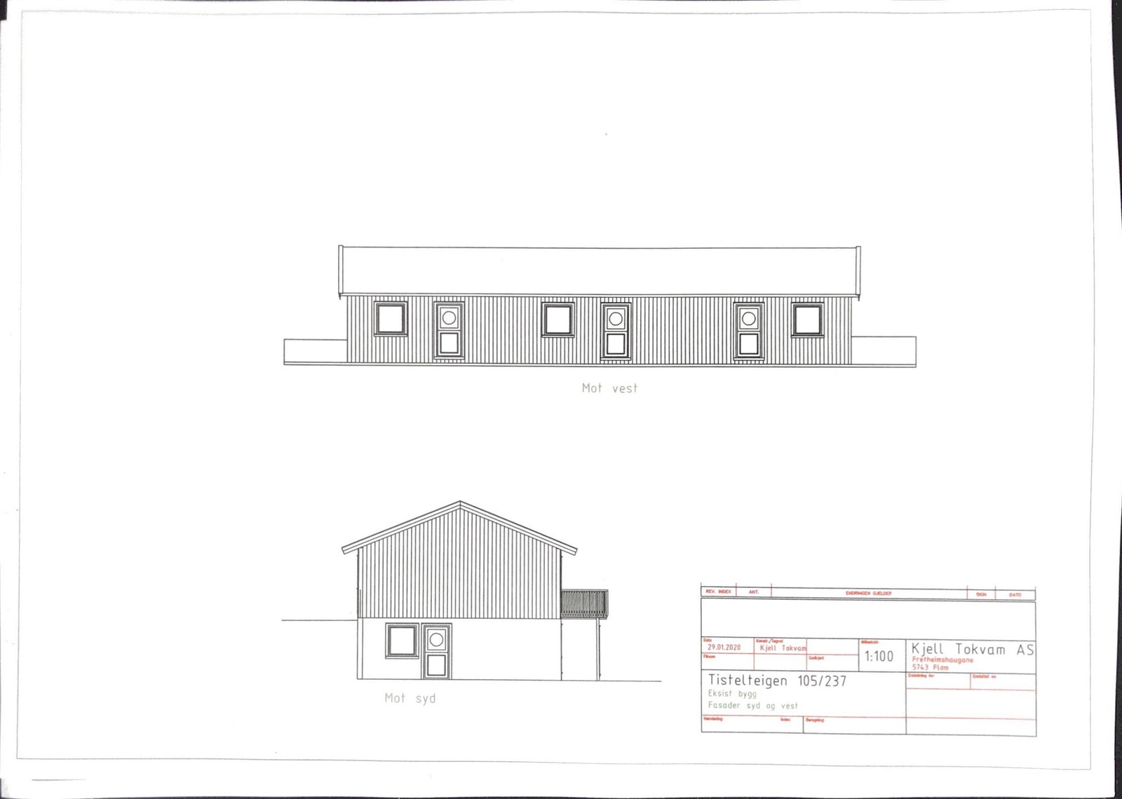 Fasade. Endringer kan forekomme. Galleribilde