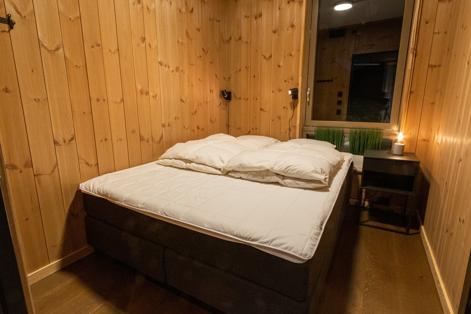 Soverom 4: Dobbeltseng fra Svane på 150*200 cm. Galleribilde