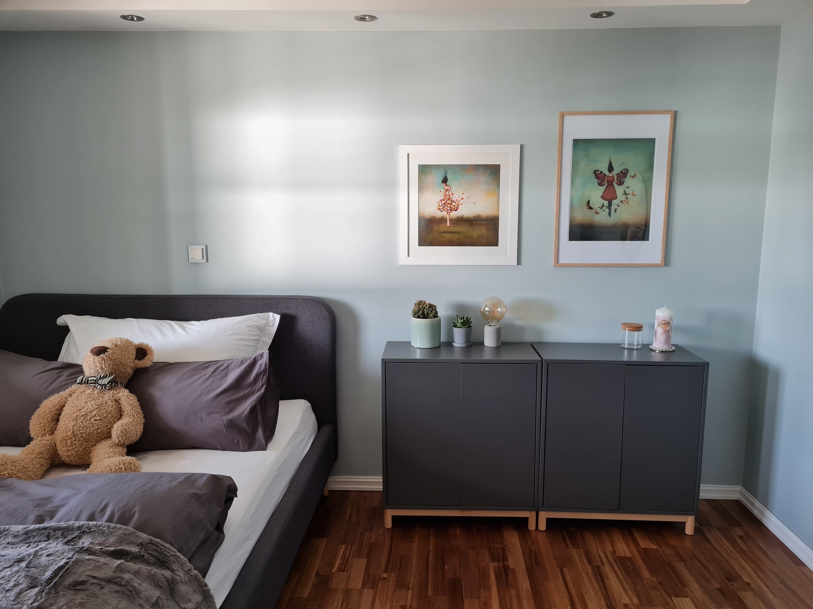 Dobbeltseng i bredde 150 cm Galleribilde