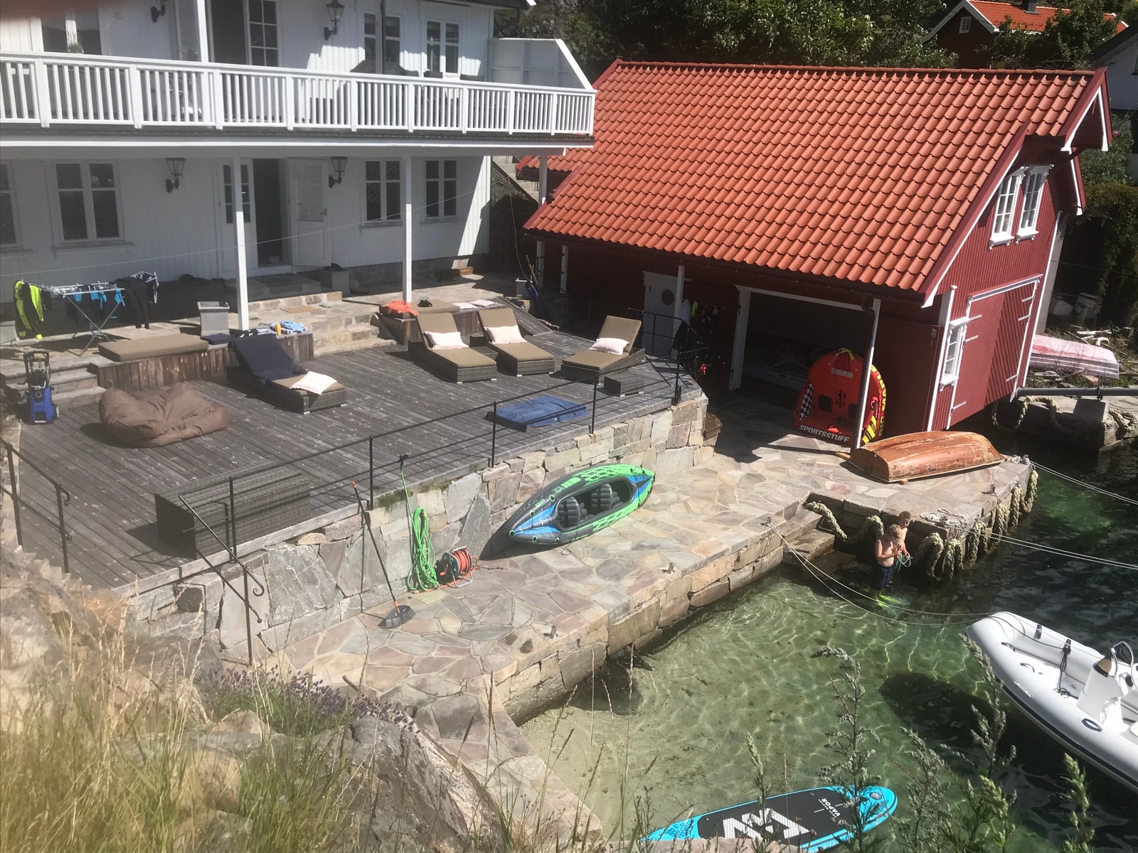 Lun uteplass Galleribilde