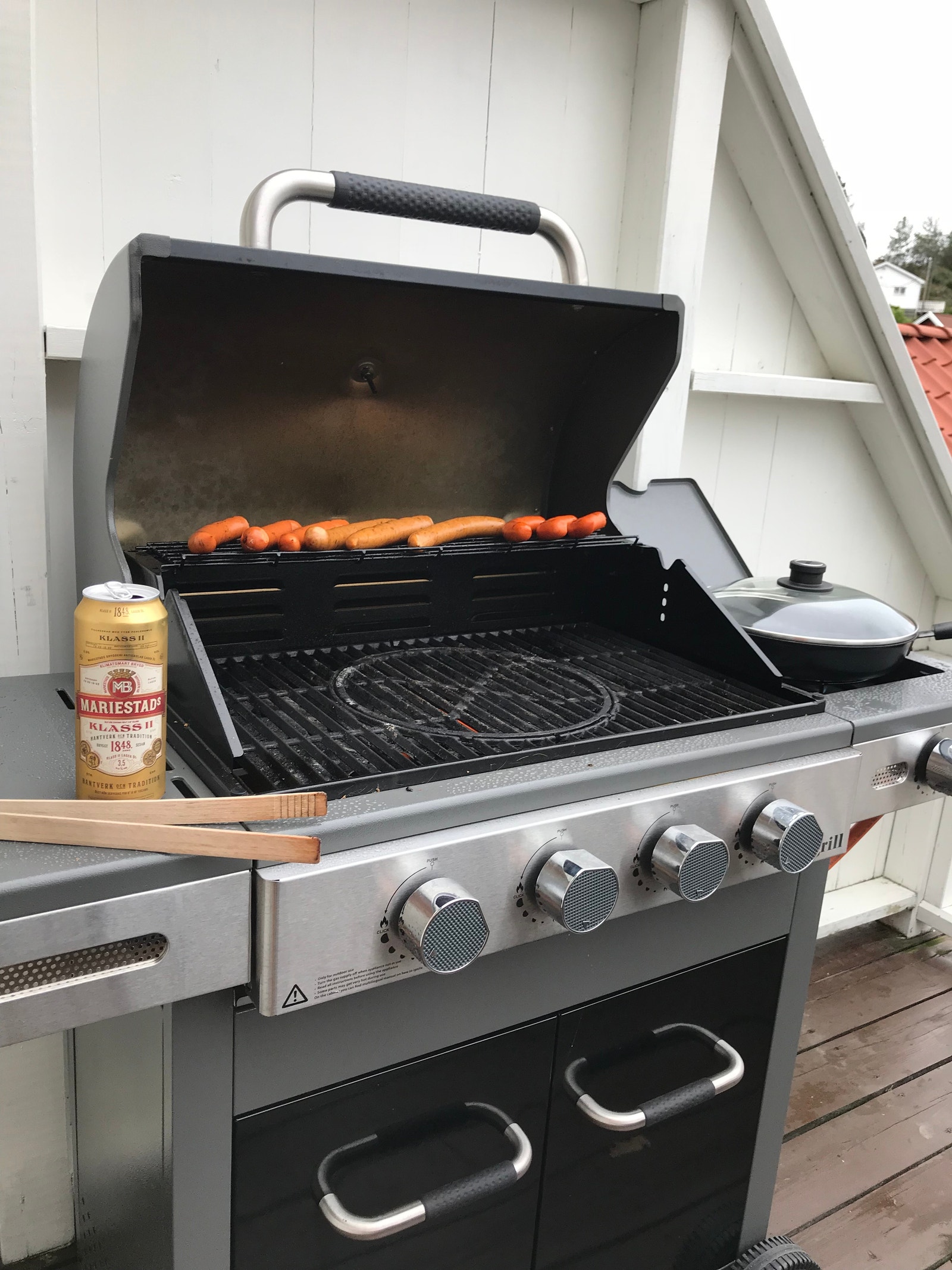 Utegassgrill til disp Galleribilde