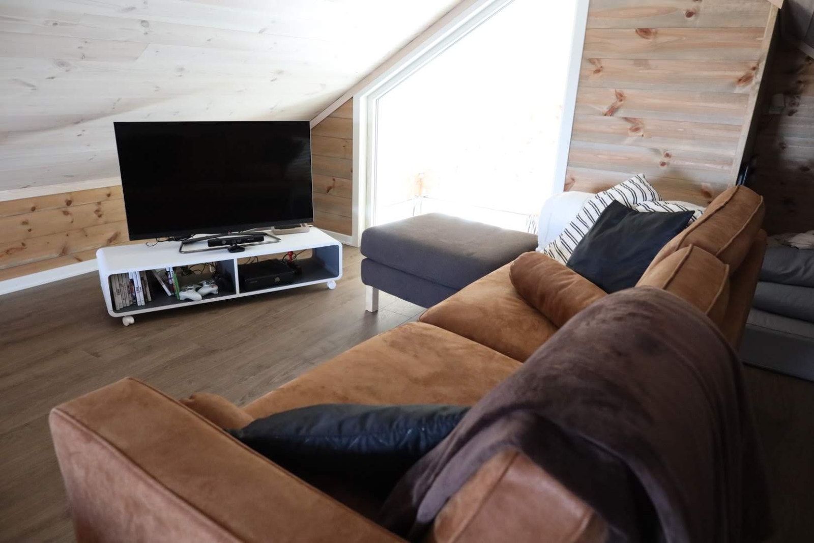 Tv-stue på hemsen Galleribilde