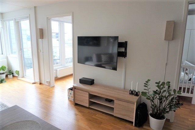 Vegghengt smartTV Galleribilde