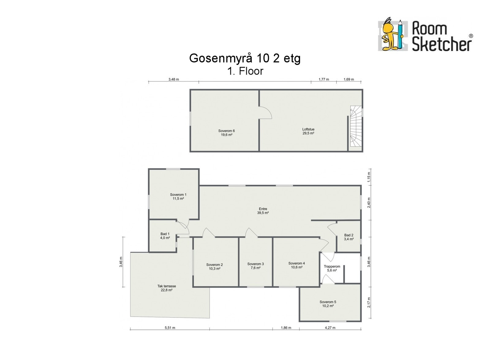 Plantegning og oversikt Galleribilde