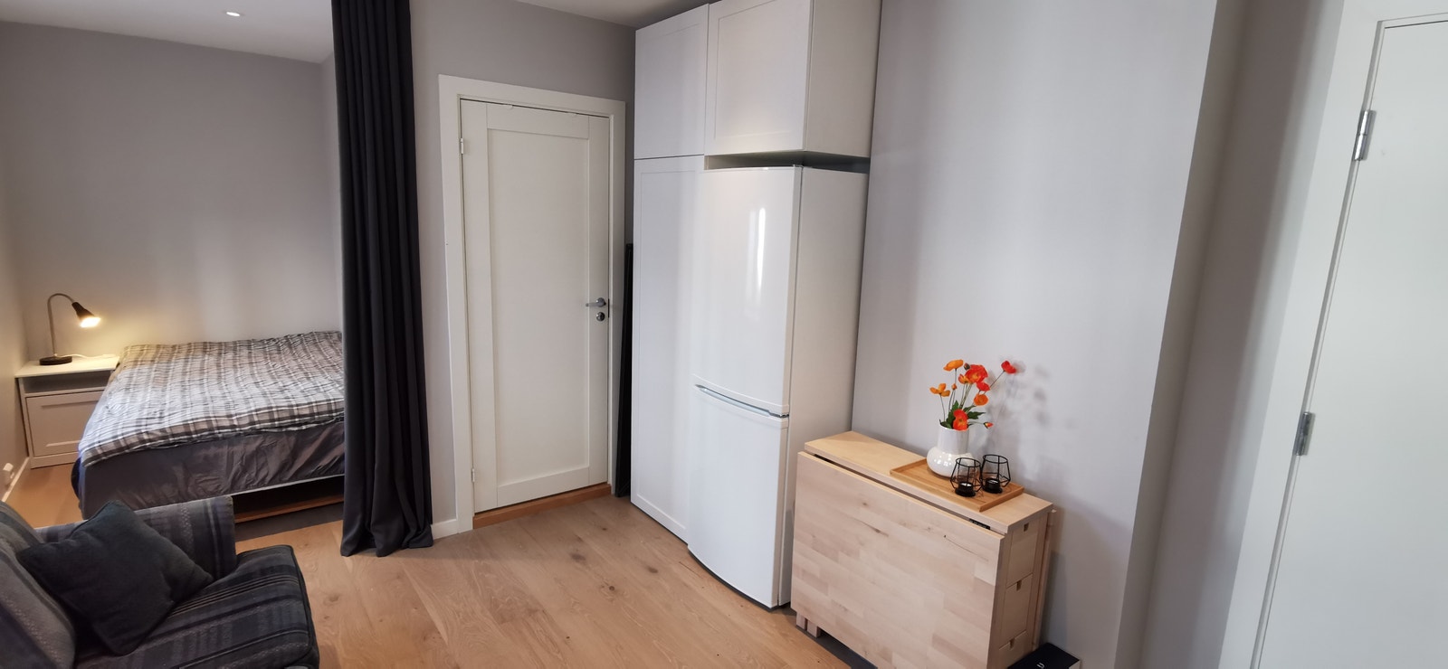 Fra kjøkken mot bad Galleribilde