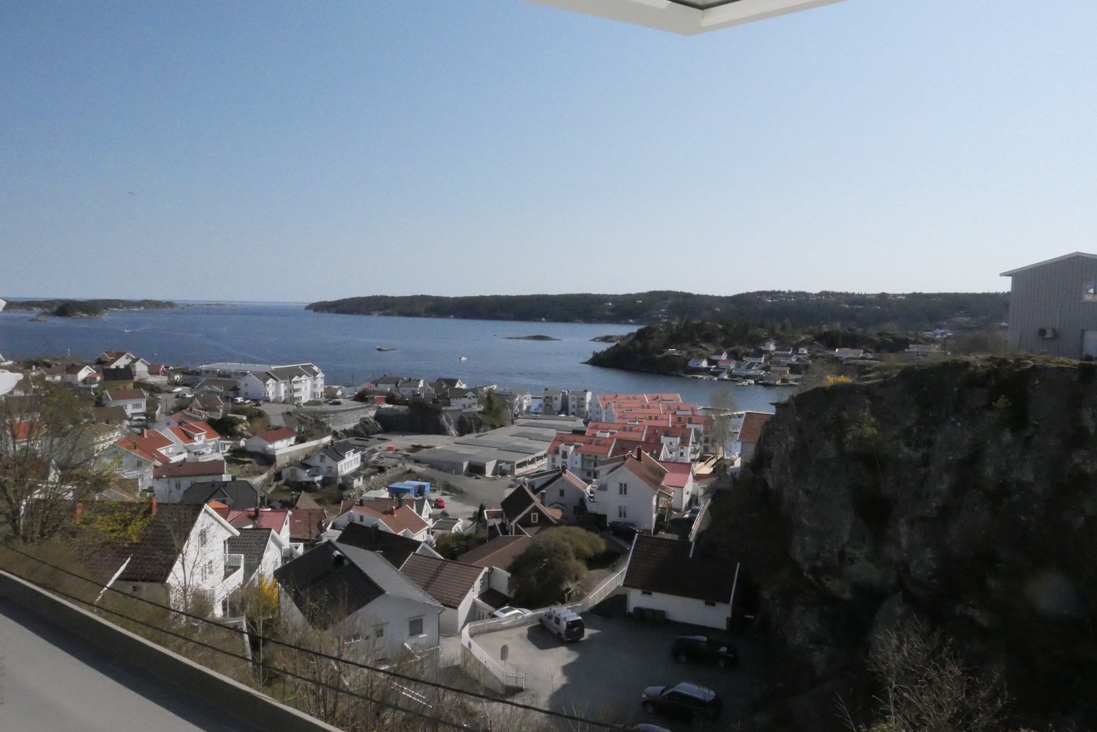 Utsikt fra soverom 3 Galleribilde