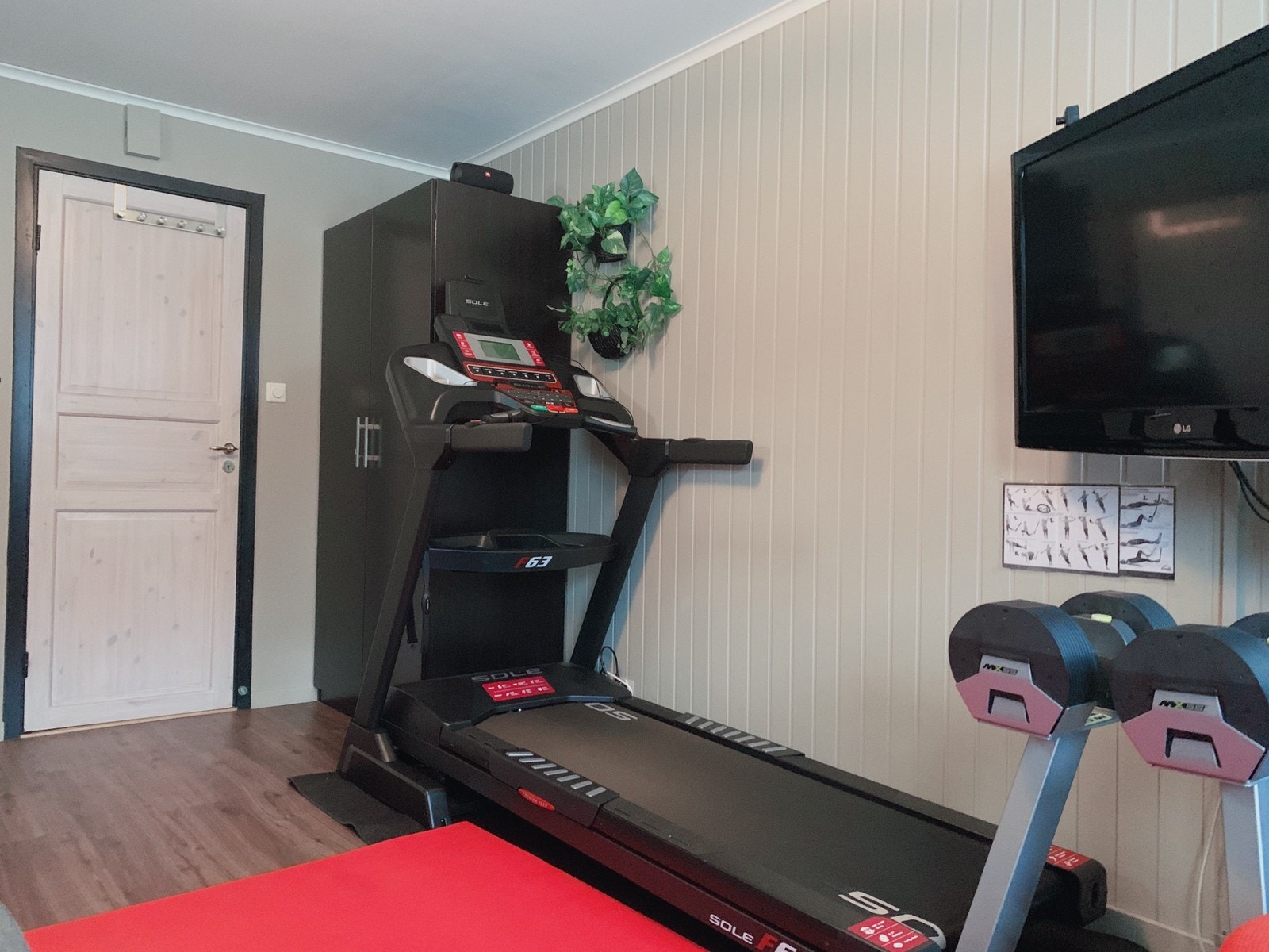 Treningsrom/stue Galleribilde