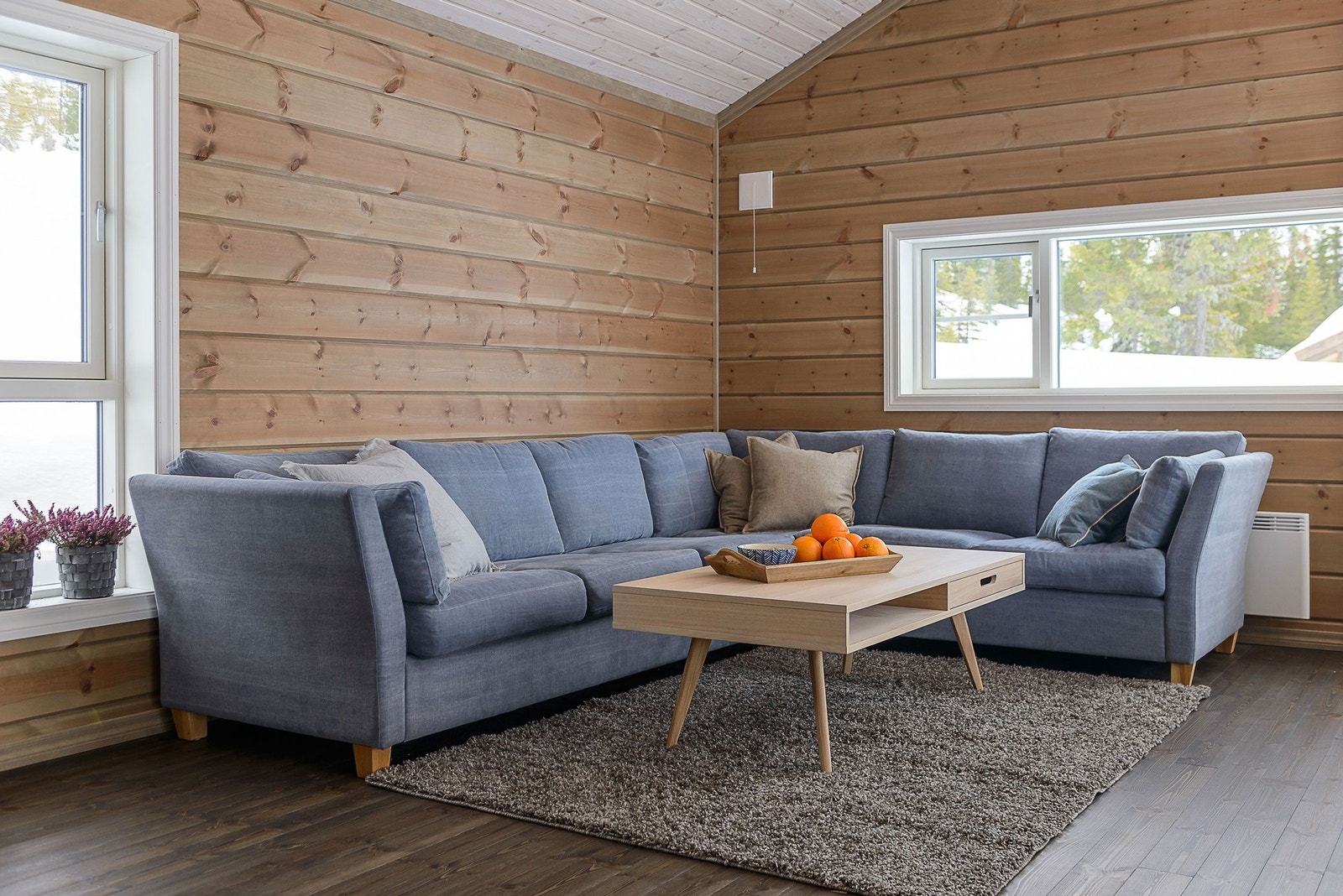 Romslig stue Galleribilde