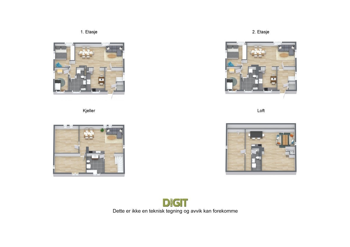 Plantegninger Galleribilde