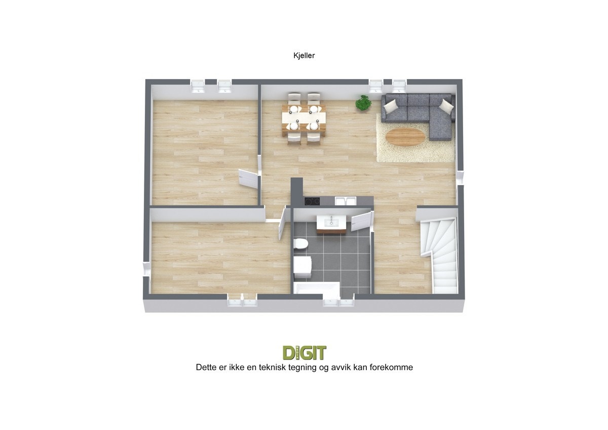 Plantegning | Kjeller Galleribilde