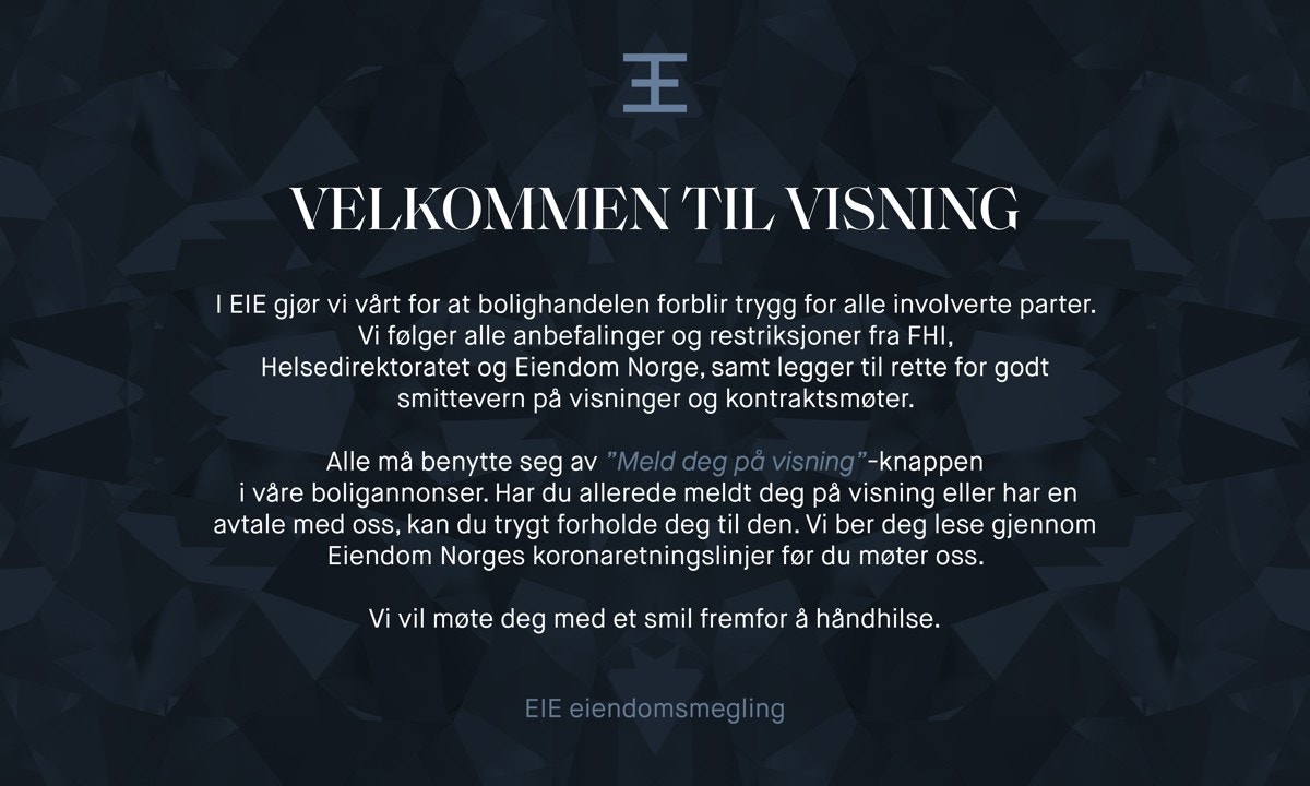 Velkommen til en hyggelig visning! Galleribilde