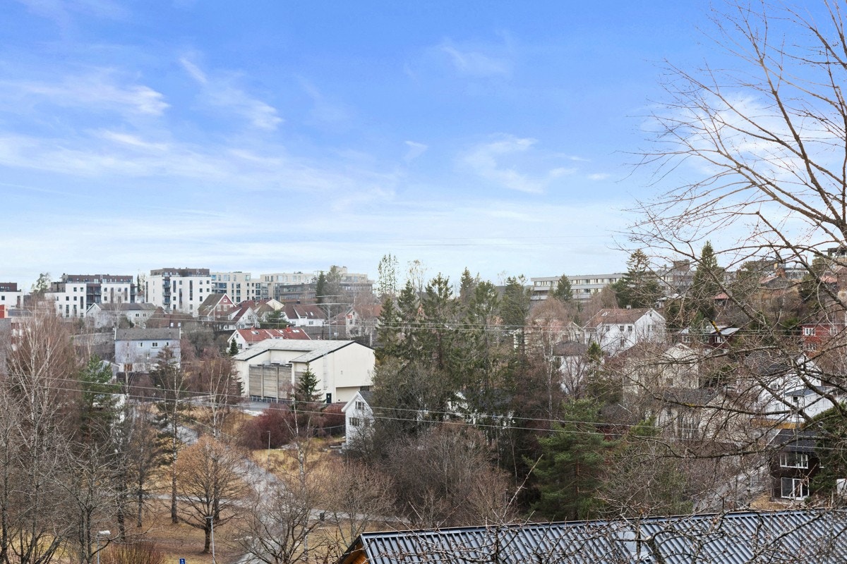 Utsikten fra balkongen. Galleribilde