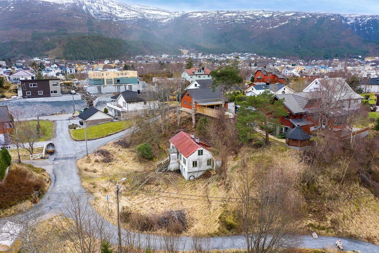 Tomt sett fra luften Galleribilde