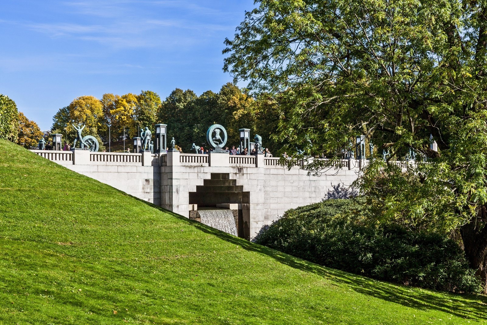 Frognerparken ligger i umiddelbar nærhet. Galleribilde