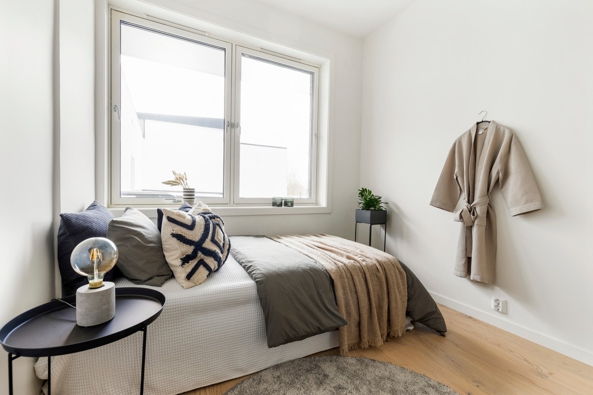 God plass til garderobeløninger. Galleribilde