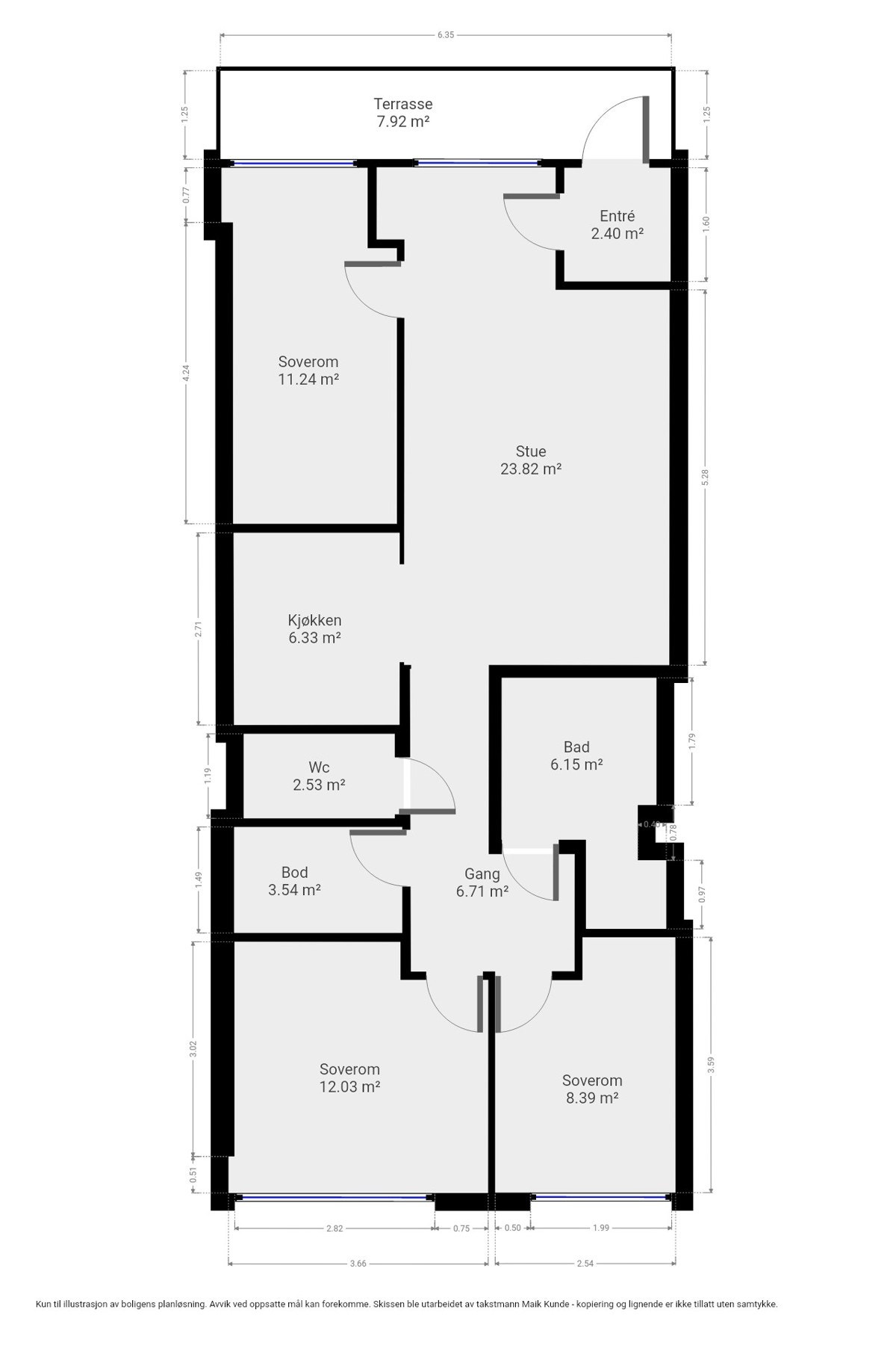 Hovseterveien 68 E - 1 etasje Galleribilde