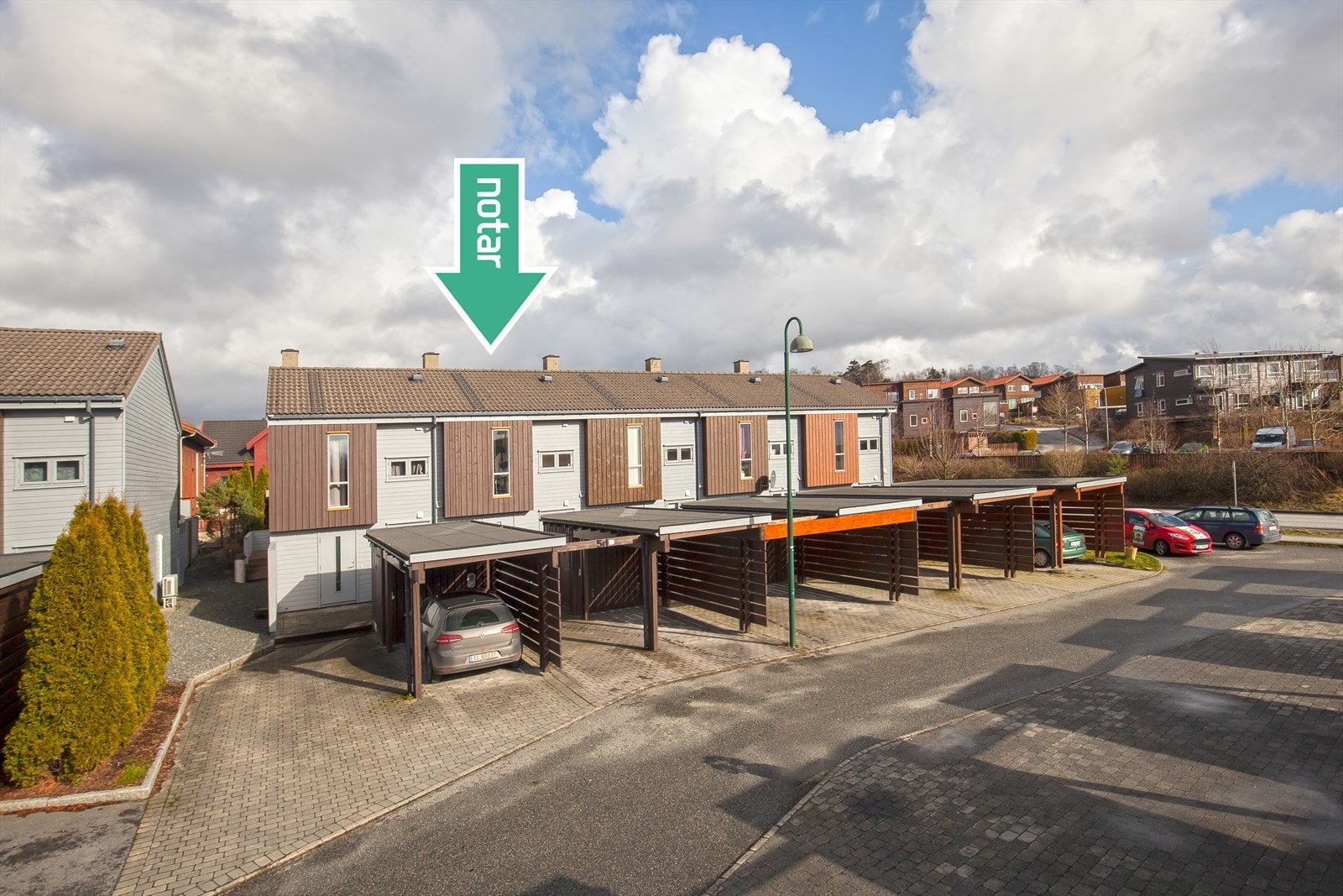 Fasade - velkommen til Varabergkroken 5 D! Galleribilde