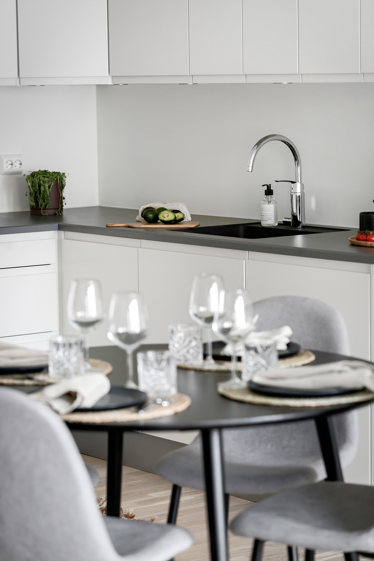 God plass til spisebord