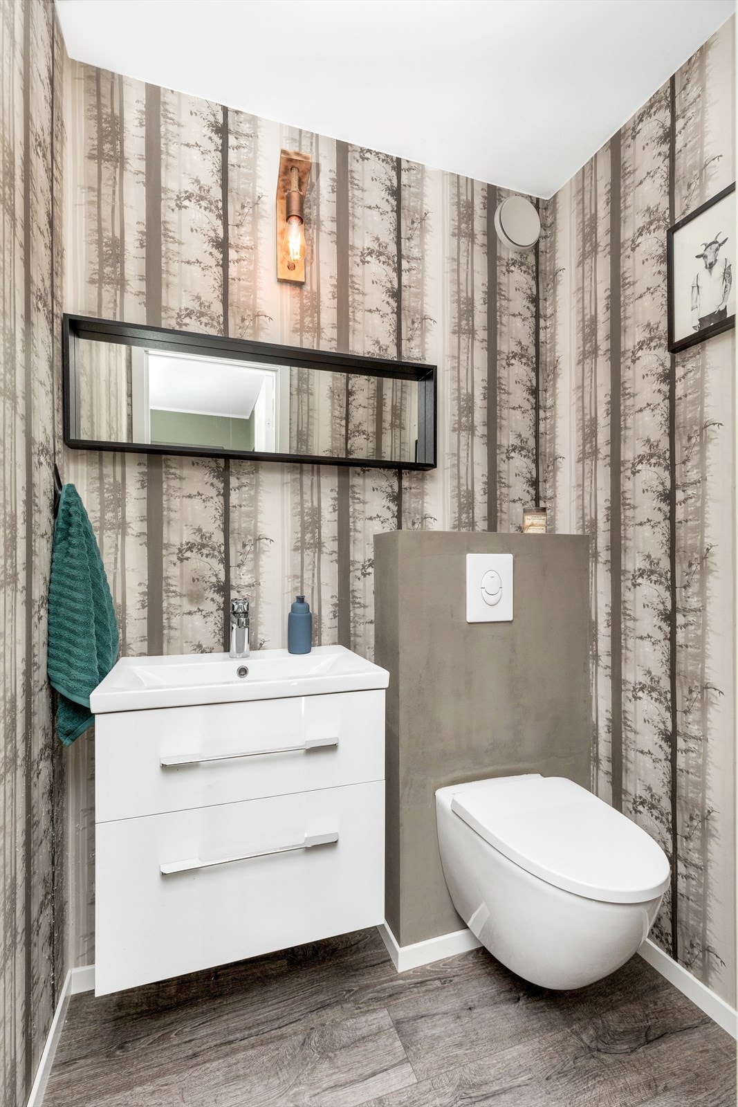 Flott gjestetoalett pusset opp i 2017 Galleribilde