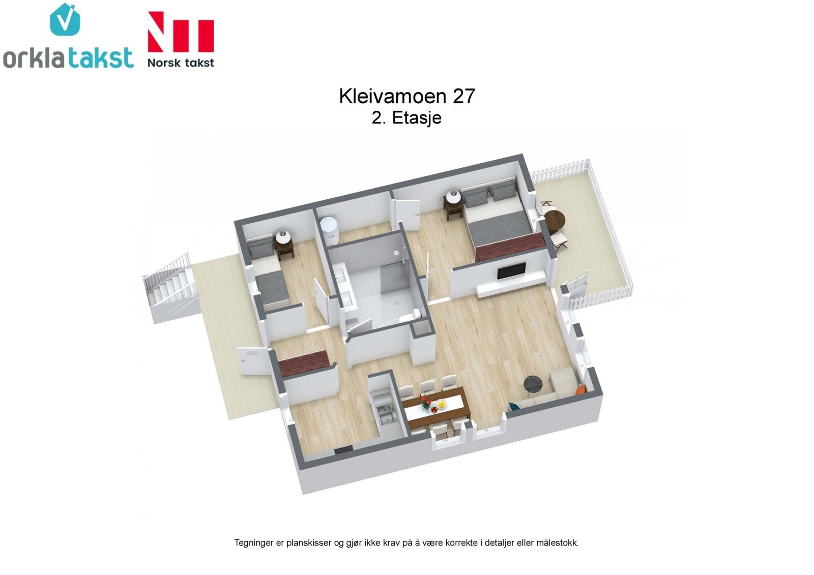 Planskisse Galleribilde