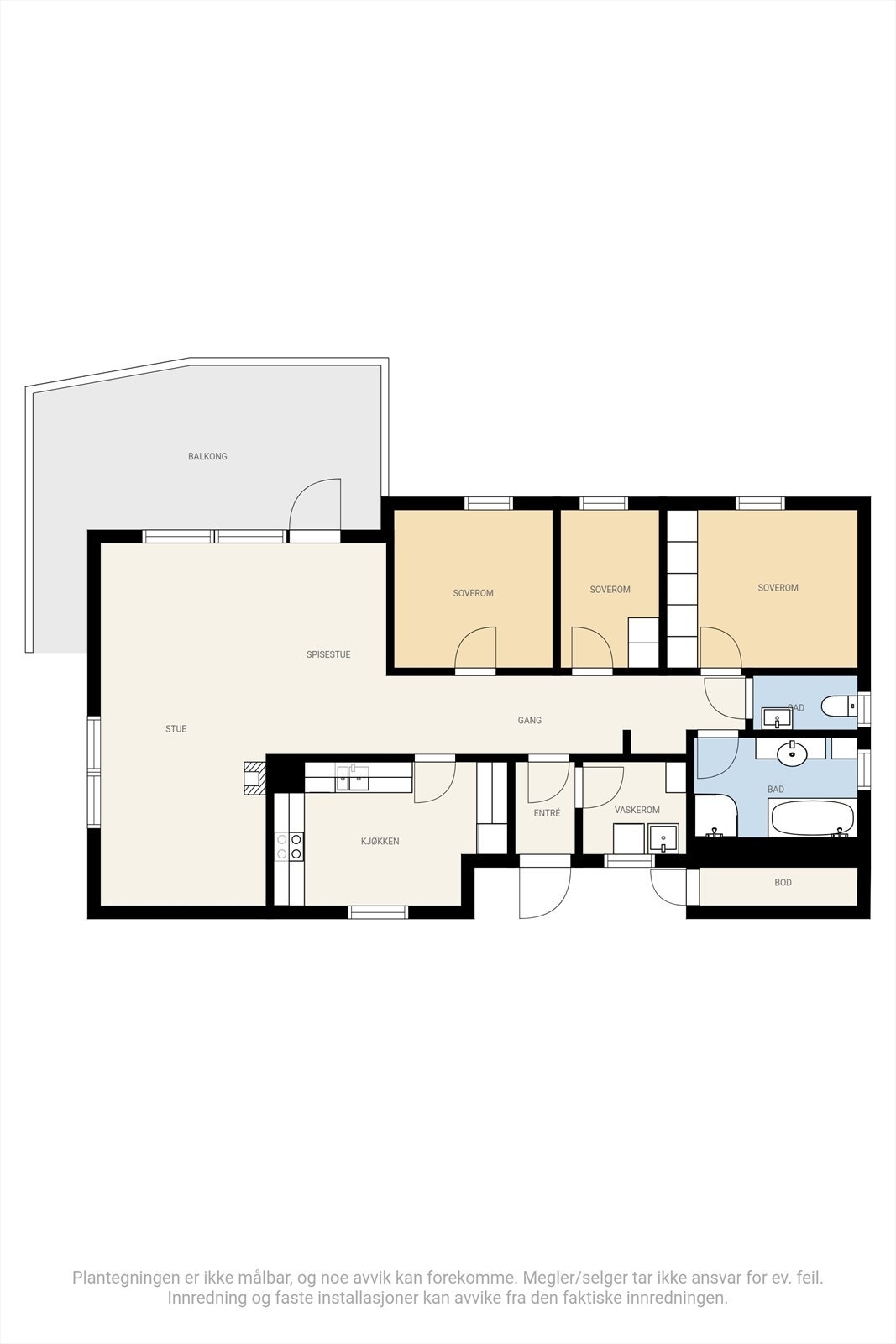 Plantegning Galleribilde