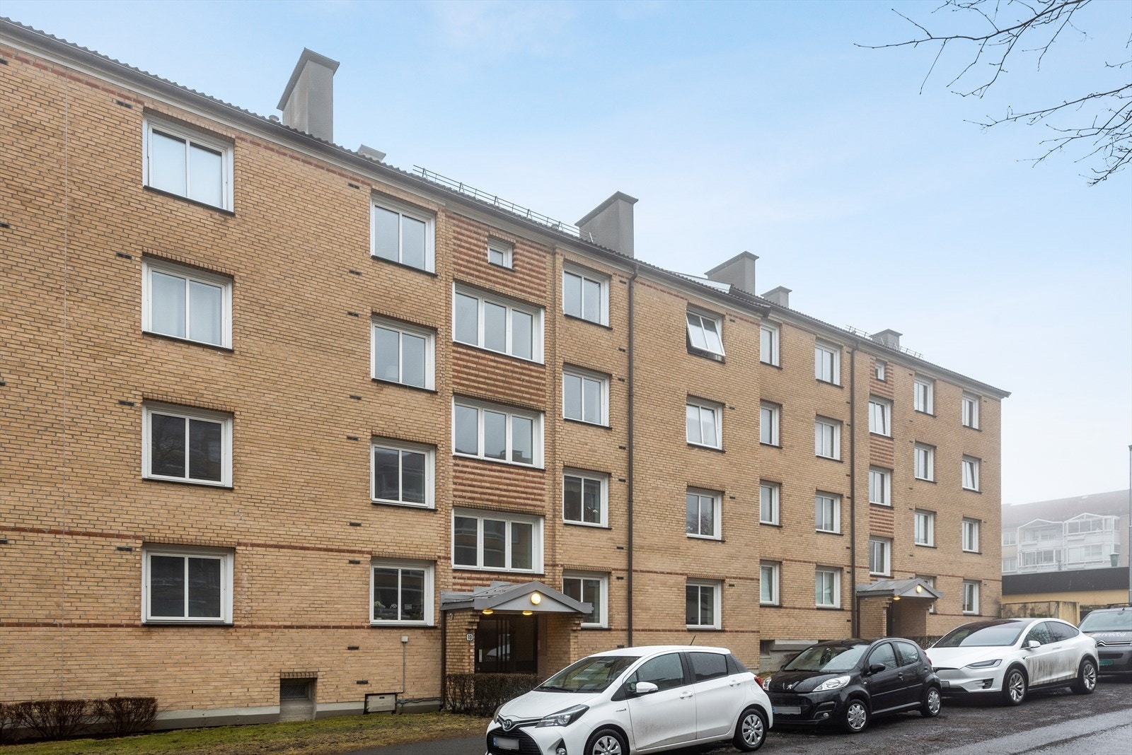 Leiligheten ligger i 2. etasje Galleribilde