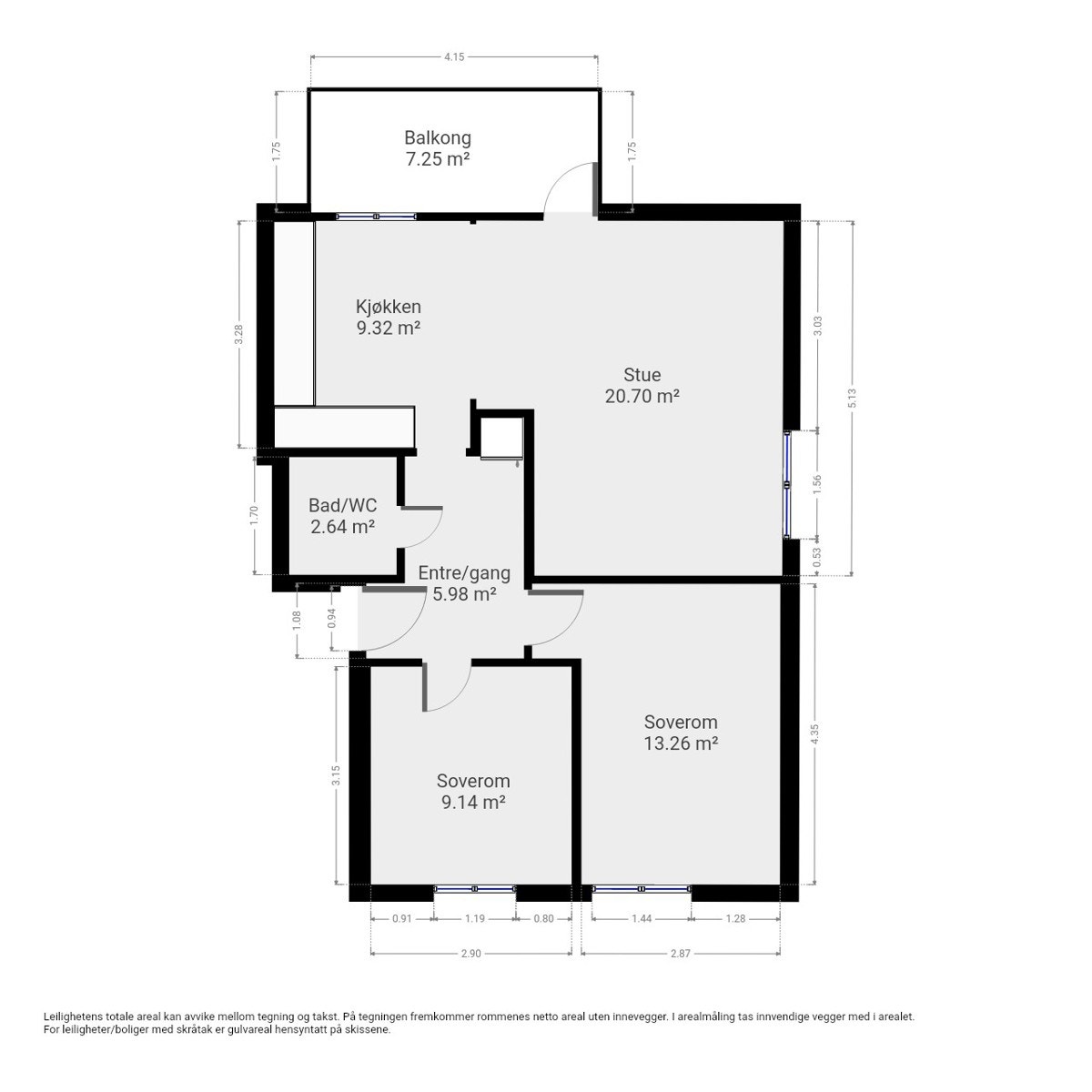 Plantegning. Galleribilde