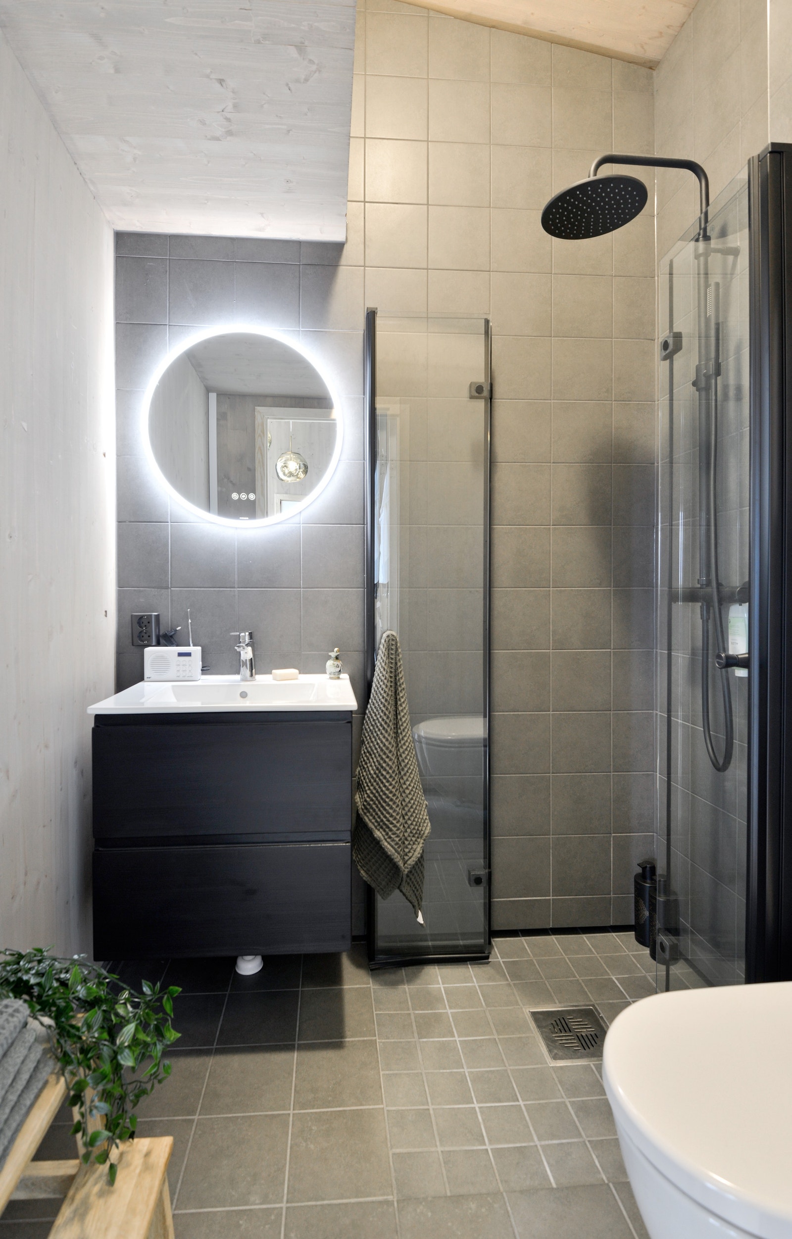 Eksempel på innredning av badet Galleribilde