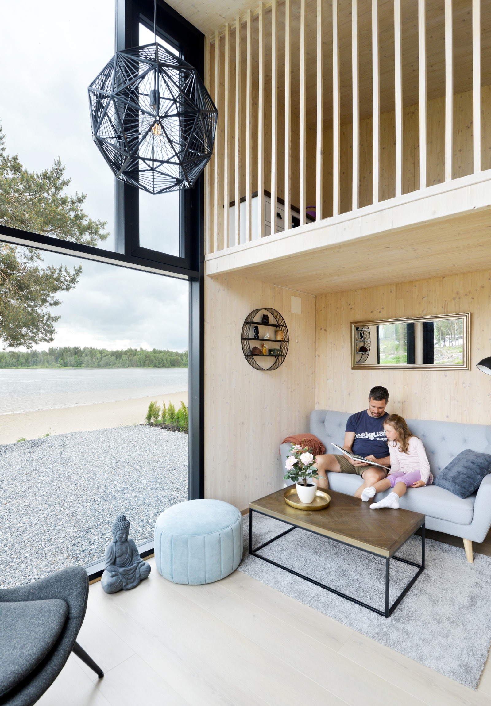 Dette er et eksempel på innredning av hytta Galleribilde