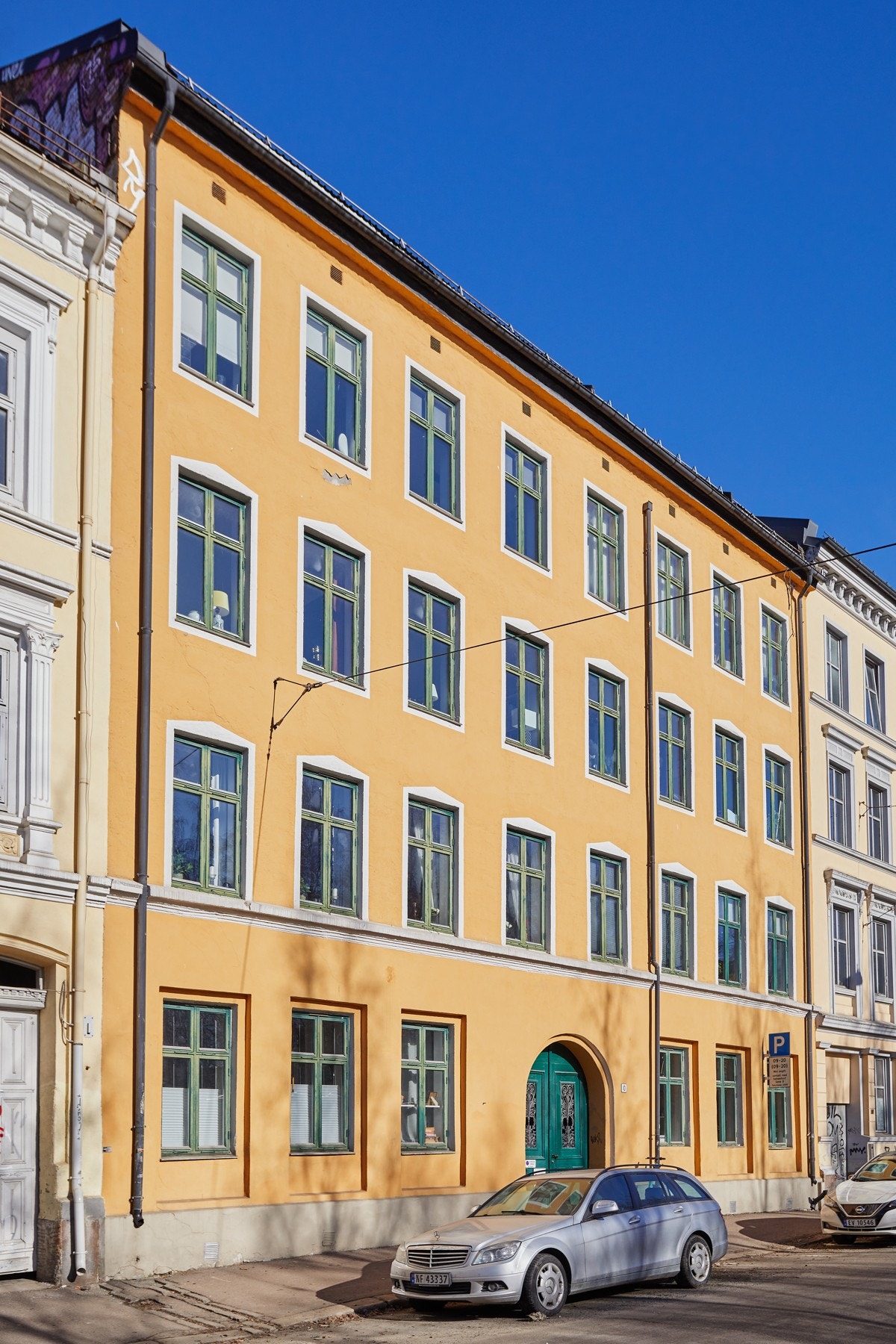 Fasade Schleppegrells gate 10. Galleribilde