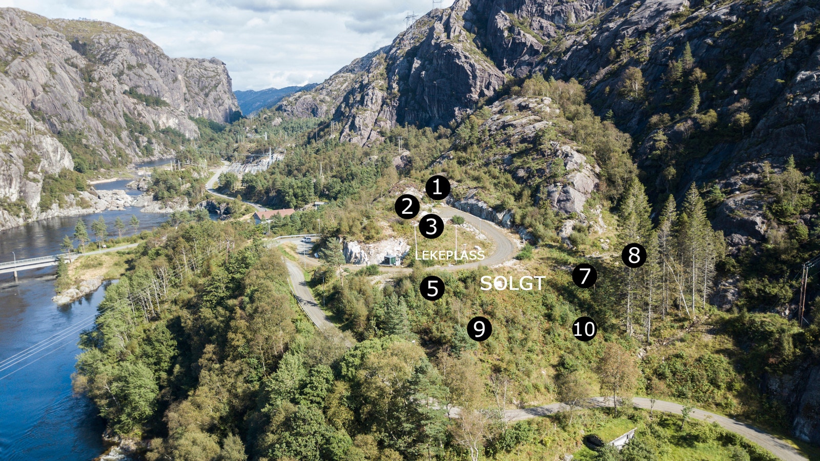 Tomteoversikt 1 Galleribilde